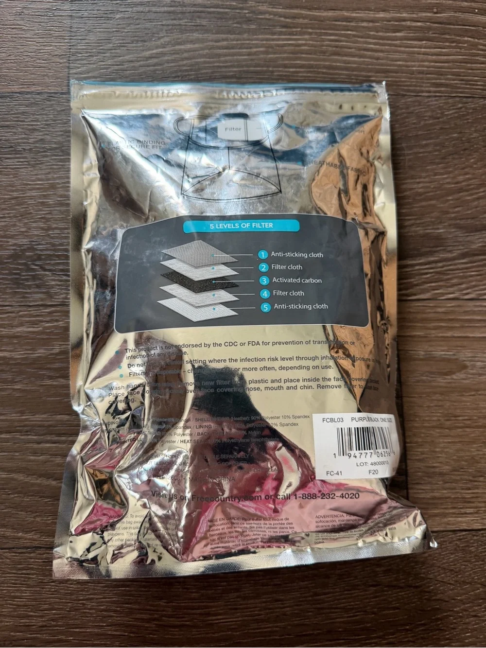 New Free Country Fashion Face Coverings 2 Pack